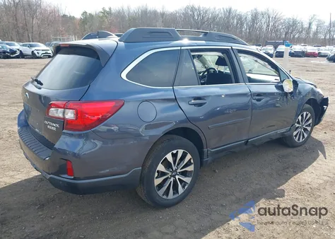 2017 Subaru Outback 2.5I Limited из США, поврежденный, VIN 4S4BSANC4H3329043